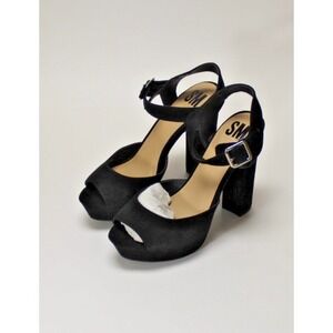 Steve Madden SM Julie Balck Heel Platform Heels Womens Size 10M